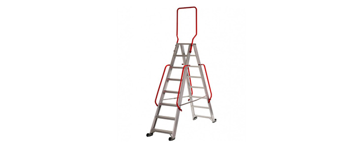 double sided stepladders the-browns-ladders guide werner mobile