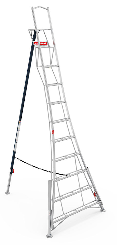 3 Leg Adjustable Tripod Ladder